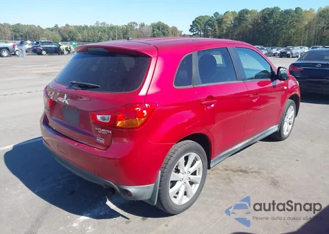 2014 Mitsubishi Outlander Sport Es z USA, uszkodzony, nr VIN 4A4AP3AU7EE010949